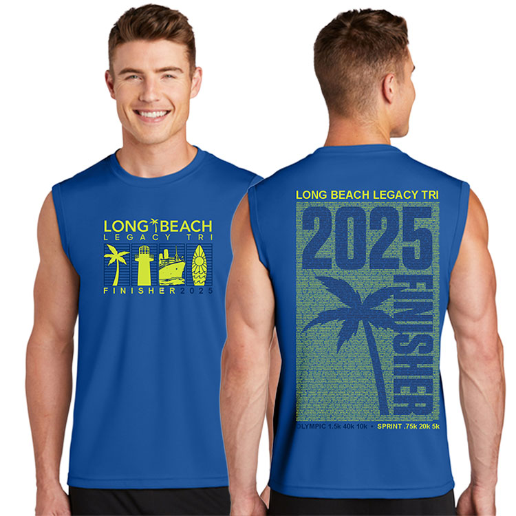 LBLT Men's Muscle Tech Tank -Royal- 2025 Names