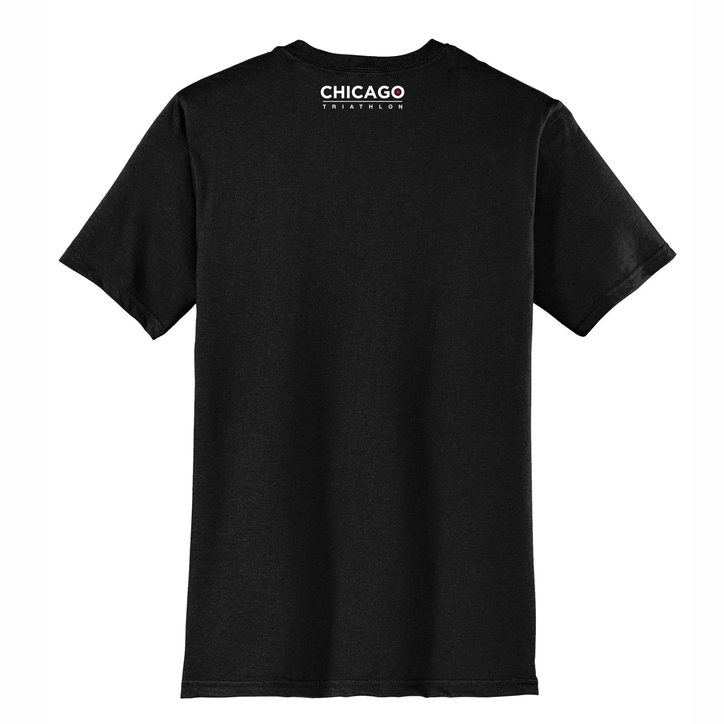 CHI TRI Adult Fashion Tee -Black Heather- Skyline