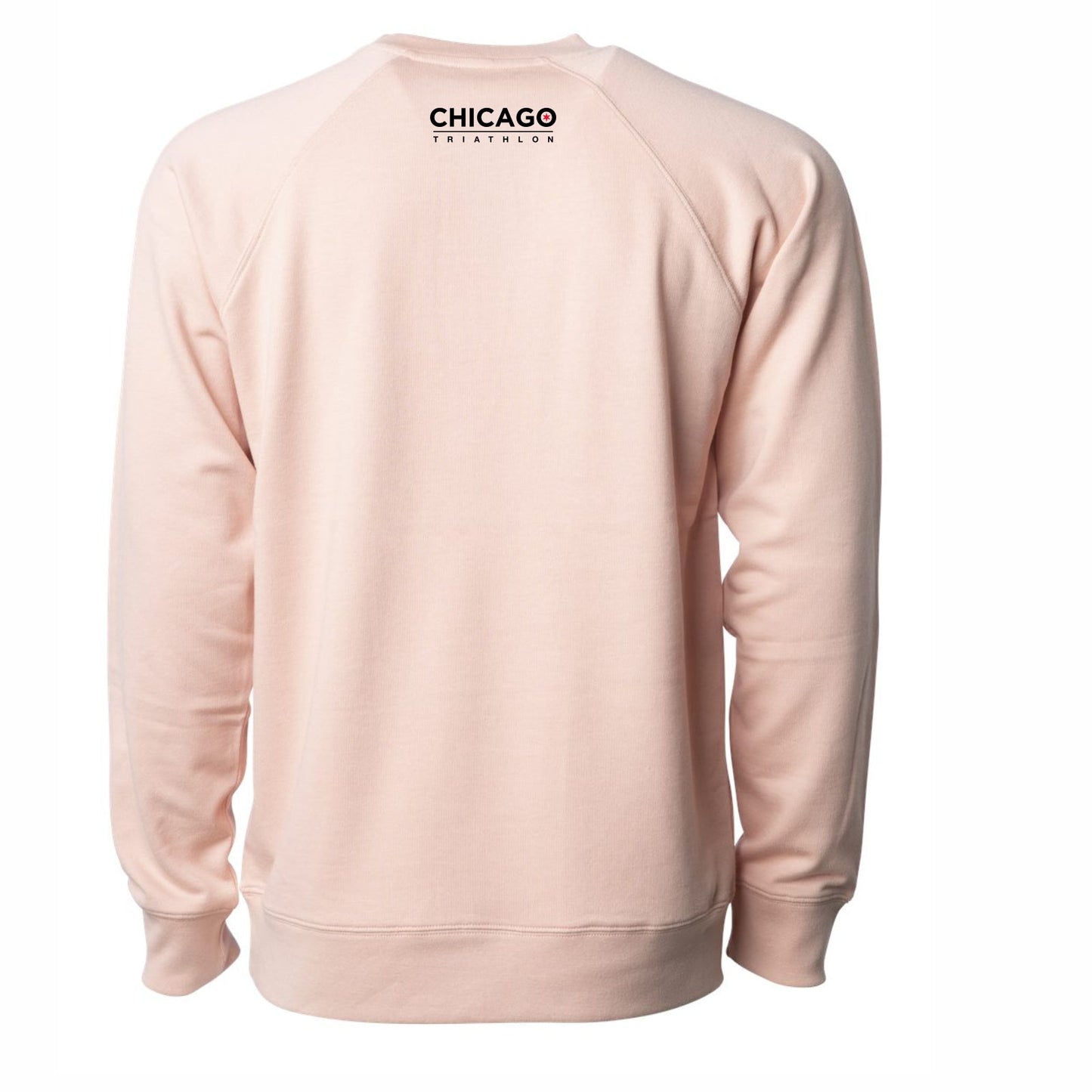 CHI TRI Adult French Terry Crew -Rose- Skyline