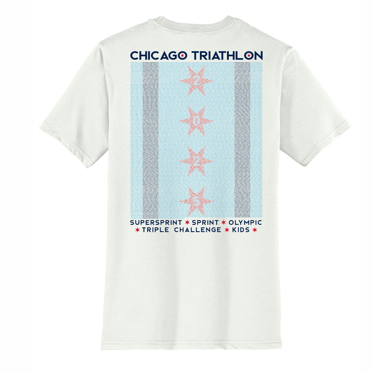 CHI TRI Adult Fashion Tee -White Smoke- 2025 Names