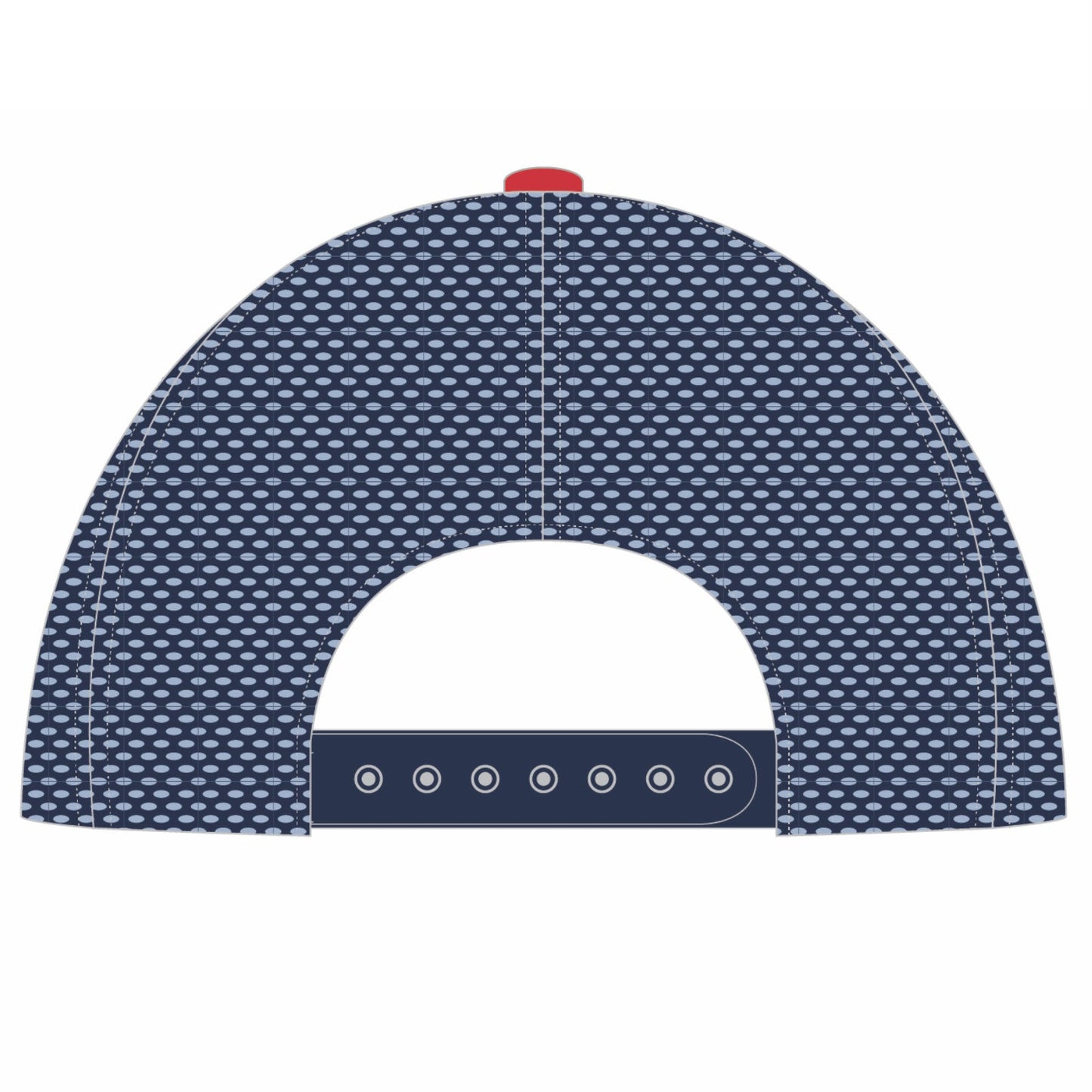 CHI TRI Trucker -Striped Tech- Skyline