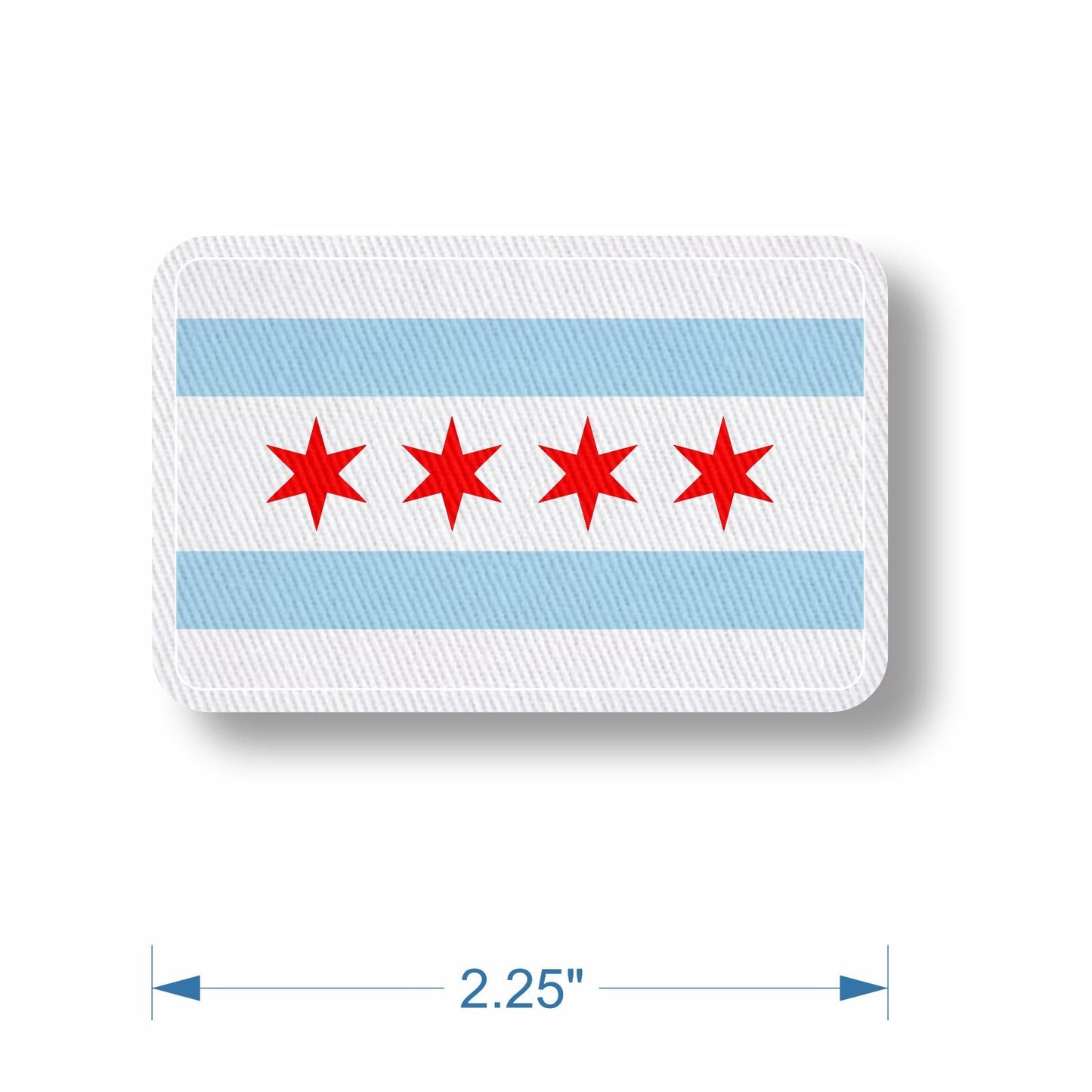 CHI TRI Patch -Iron-On Flag
