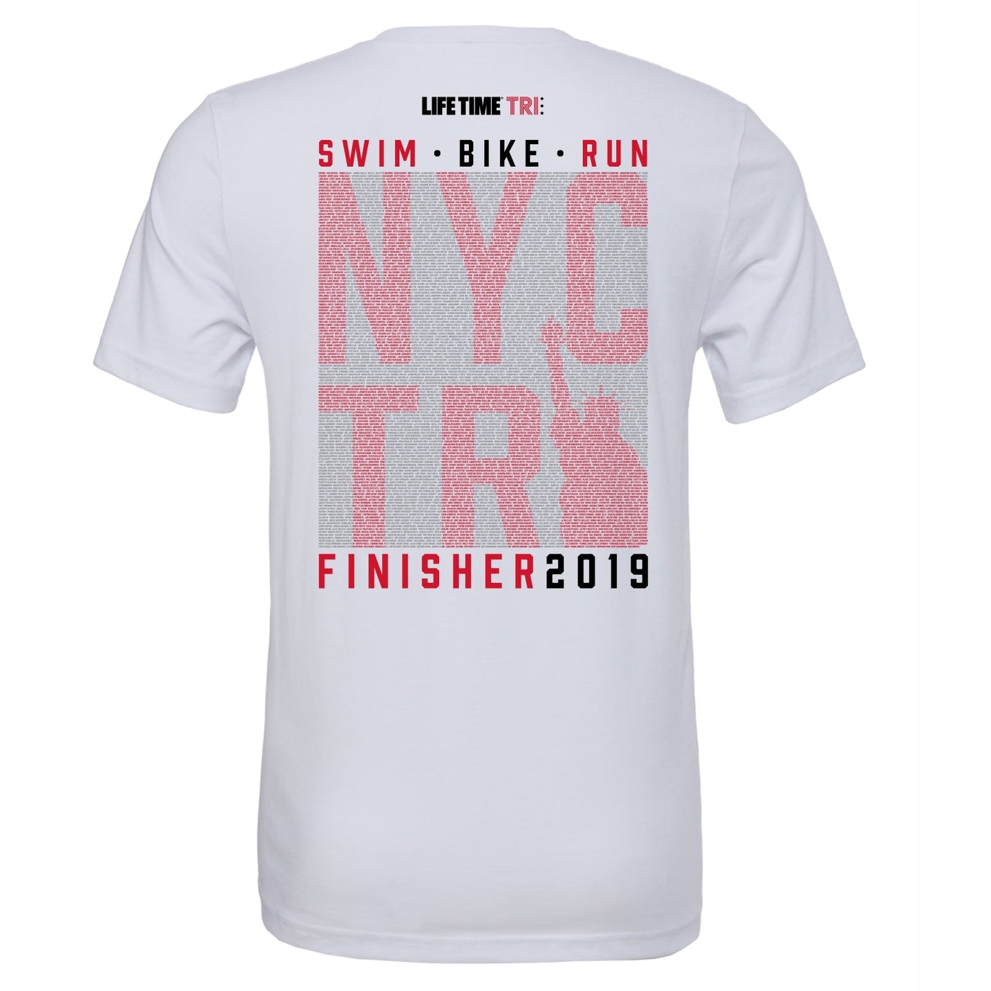 Men's SS Fashion Tee - Silver - Finisher Names 2019