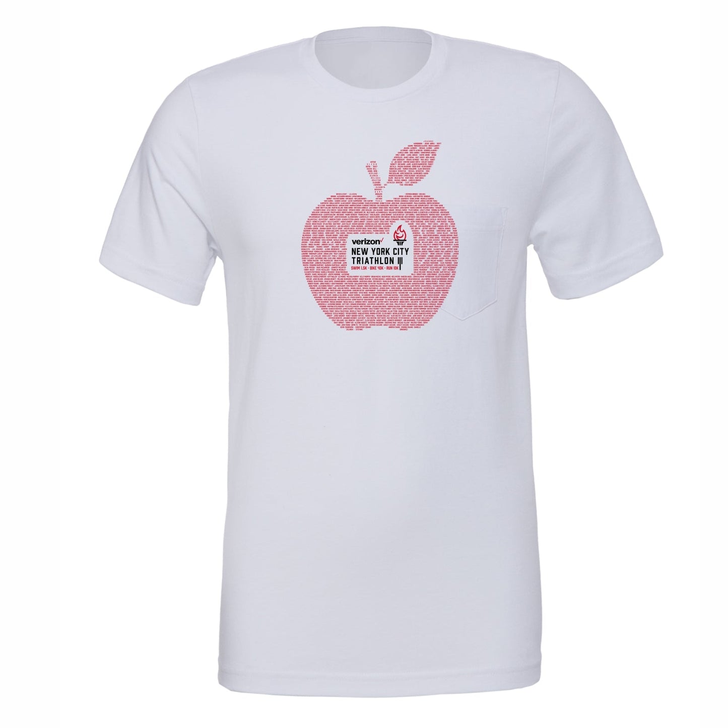 Men's SS Fashion Tee - Silver - Finisher Names 2019
