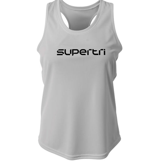 SUPERTRI LOGO ATHLETIC RACER BACK TANK