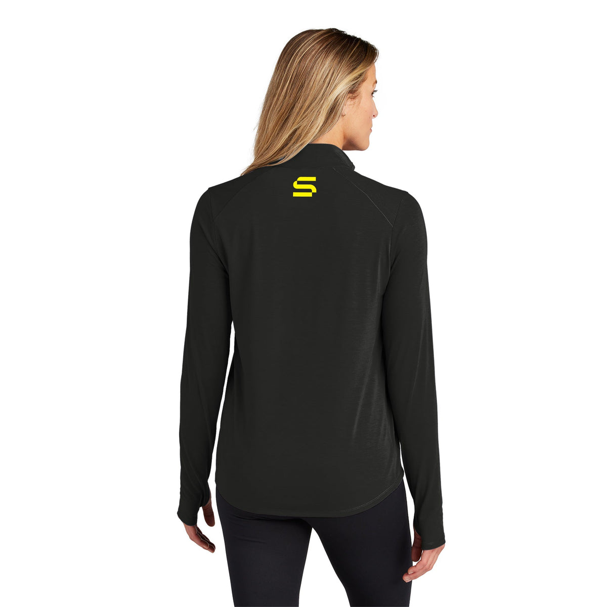 SUPERTRI LOGO  LADIES MOTION 1/4-ZIP - EMBROIDERED