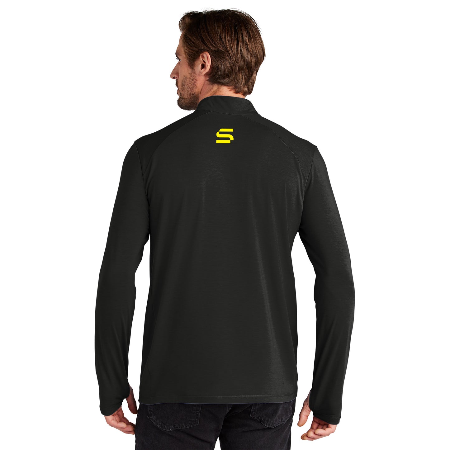 SUPERTRI LOGO MOTION 1/4 ZIP - EMBROIDERED