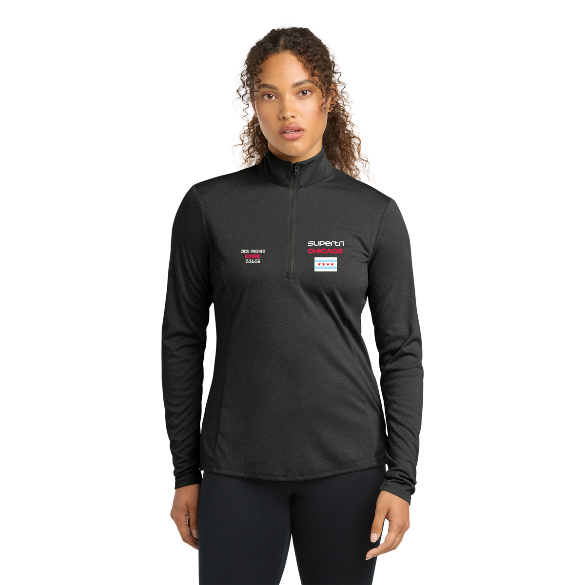CT FINISHER WOMEN'S ENDEAVOR 1/2-ZIP PULLOVER - CUSTOM EMBROIDERED WITH YOUR TIME