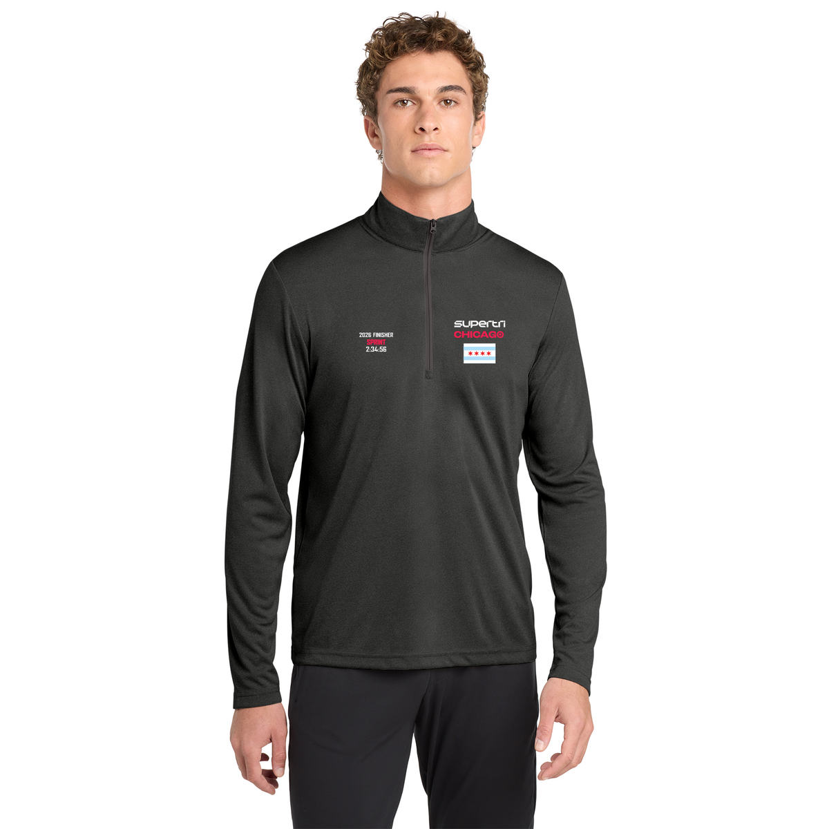 CT FINISHER MEN'S ENDEAVOR 1/2-ZIP PULLOVER - CUSTOM EMBROIDERED WITH YOUR TIME