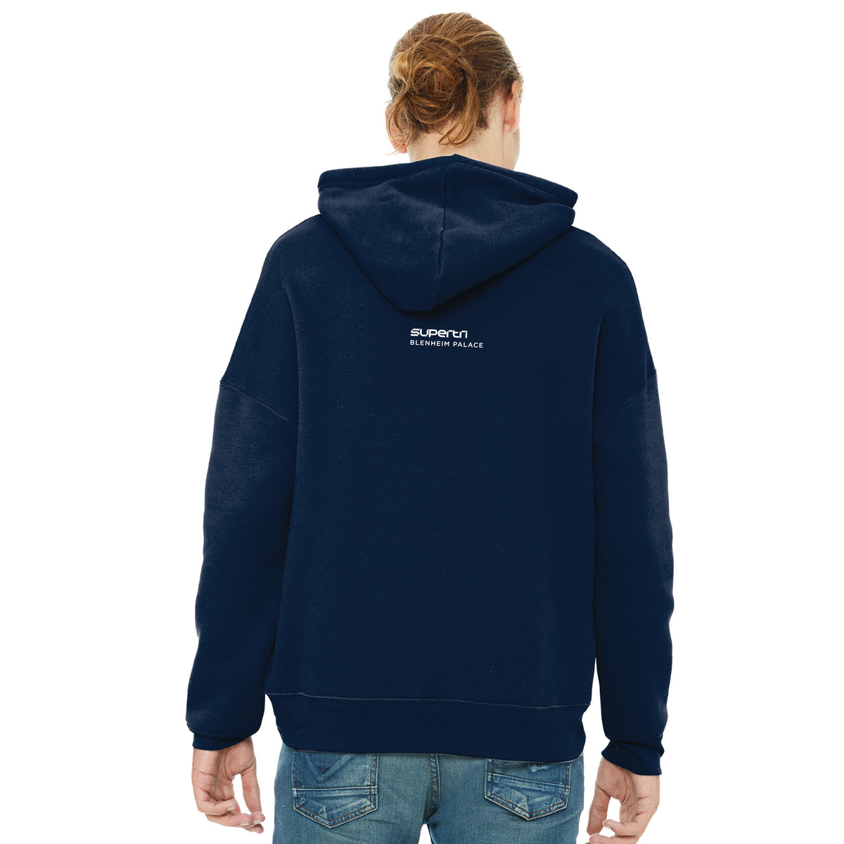 BP Adult Sponge Fleece Hoody -Navy- Palace