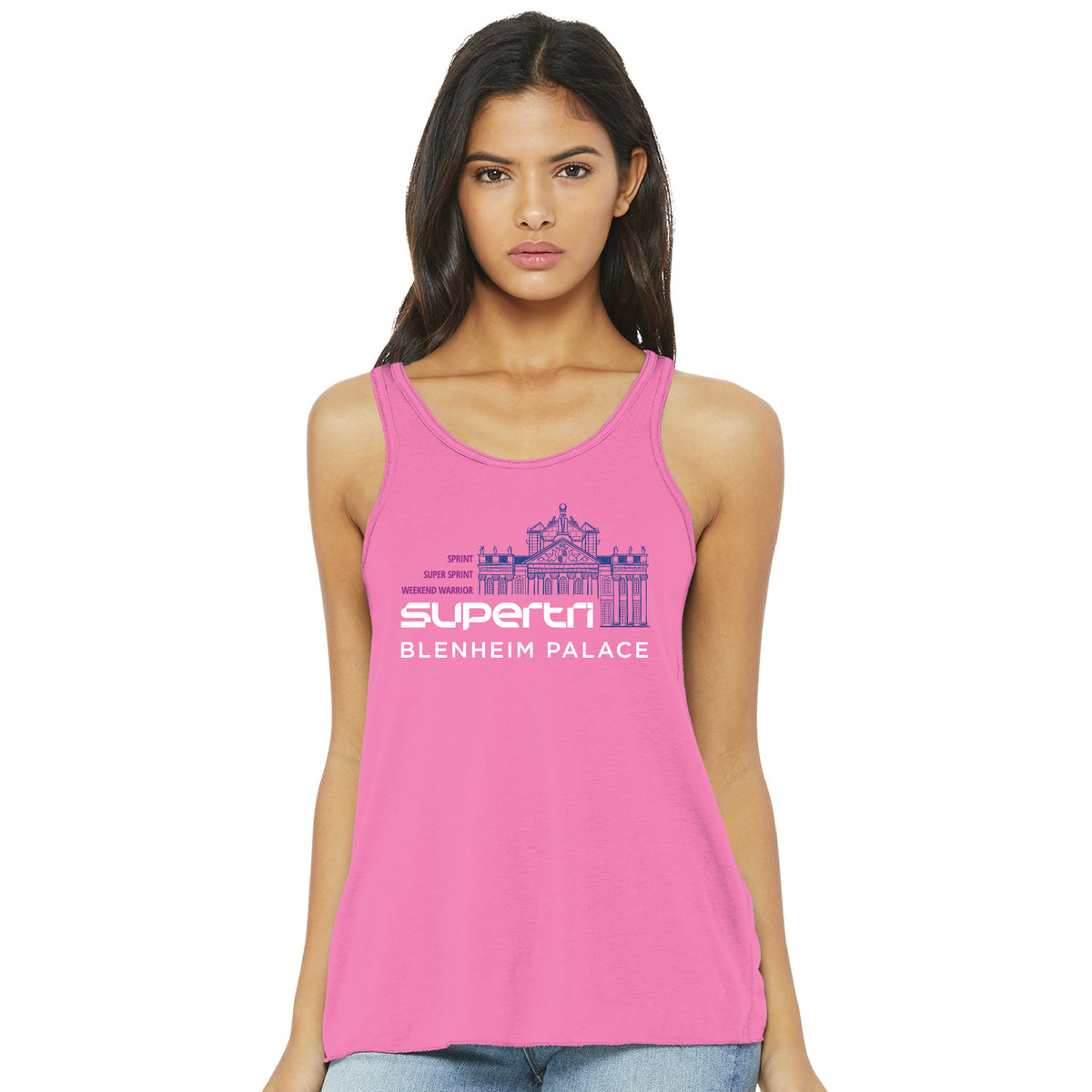 BP Women's Flowy Tank -Hot Pink- Palace