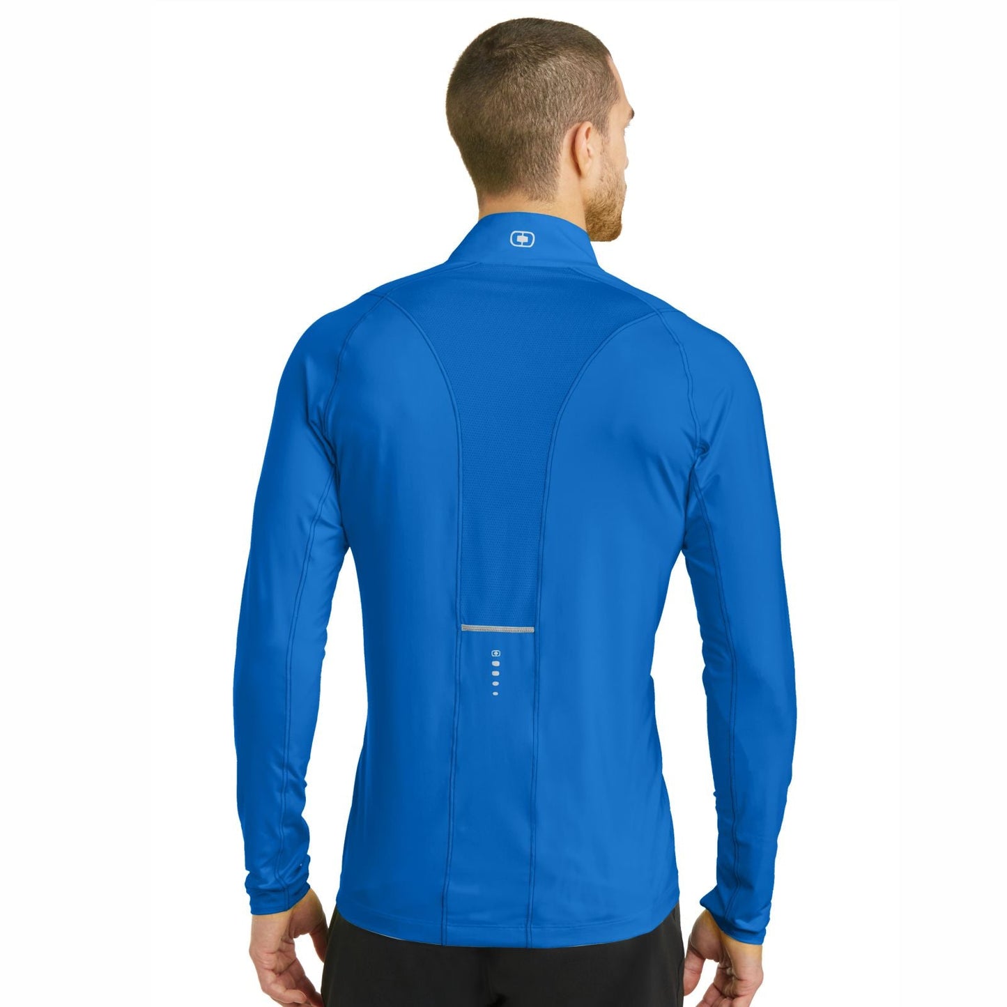 CHI TRI Men's OGIO 1/4 Zip -Electric Blue- Embroidery