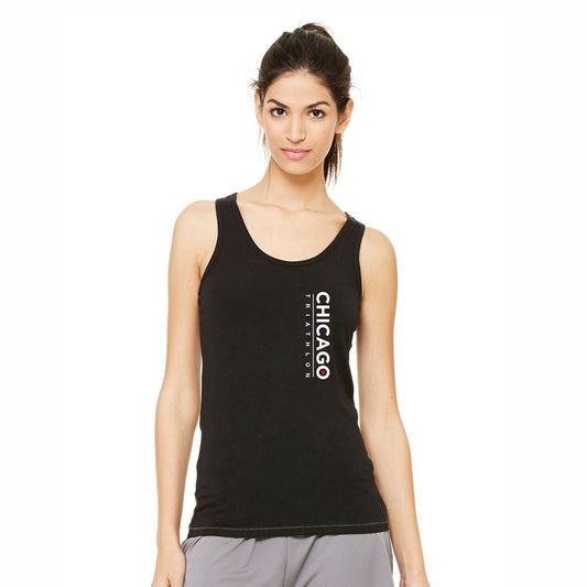 CHI TRI Women's Bamboo Singlet -Black- LCP