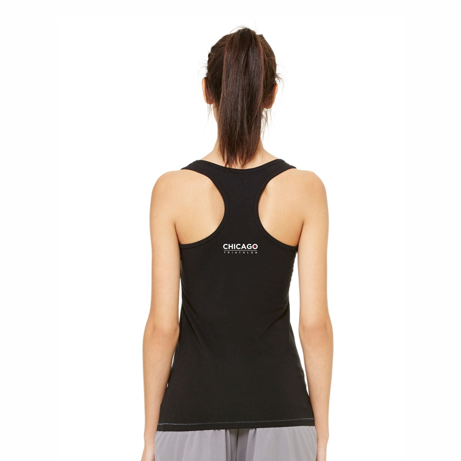 CHI TRI Women's Bamboo Singlet -Black- LCP