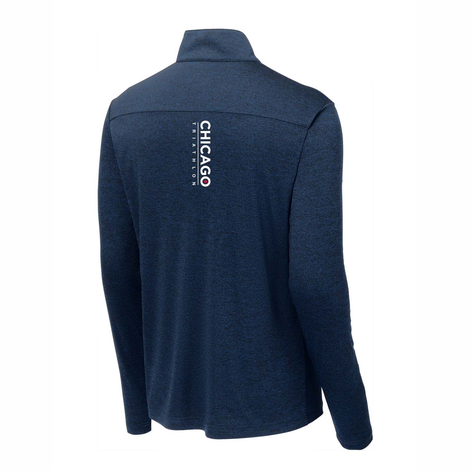 CHI TRI Men's Tech 1/4 Zip -Royal Heather- LCP