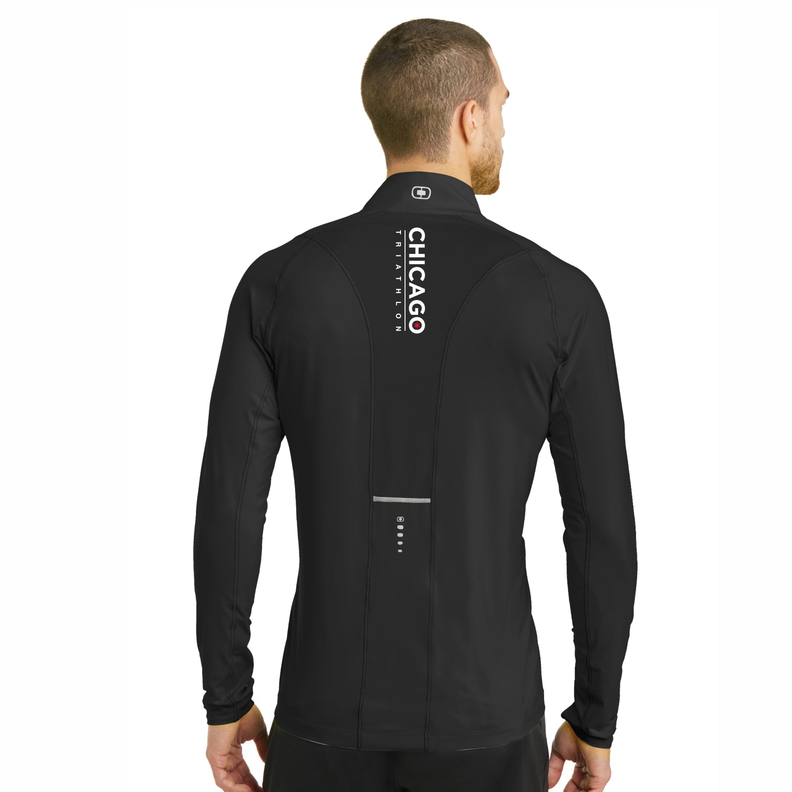 CHI TRI Men's OGIO 1/4 Zip -Blacktop- LCP