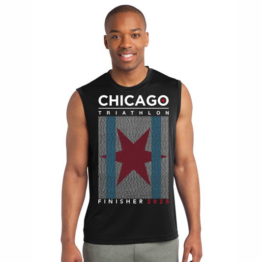 CHI TRI Men's Muscle Tech Tank -Black- 2025 Names