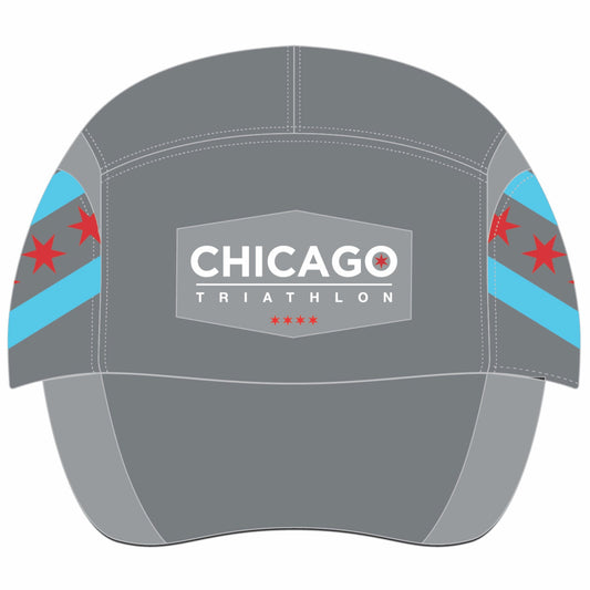 CHI TRI Cap -Grey Tech Gusset- Flag