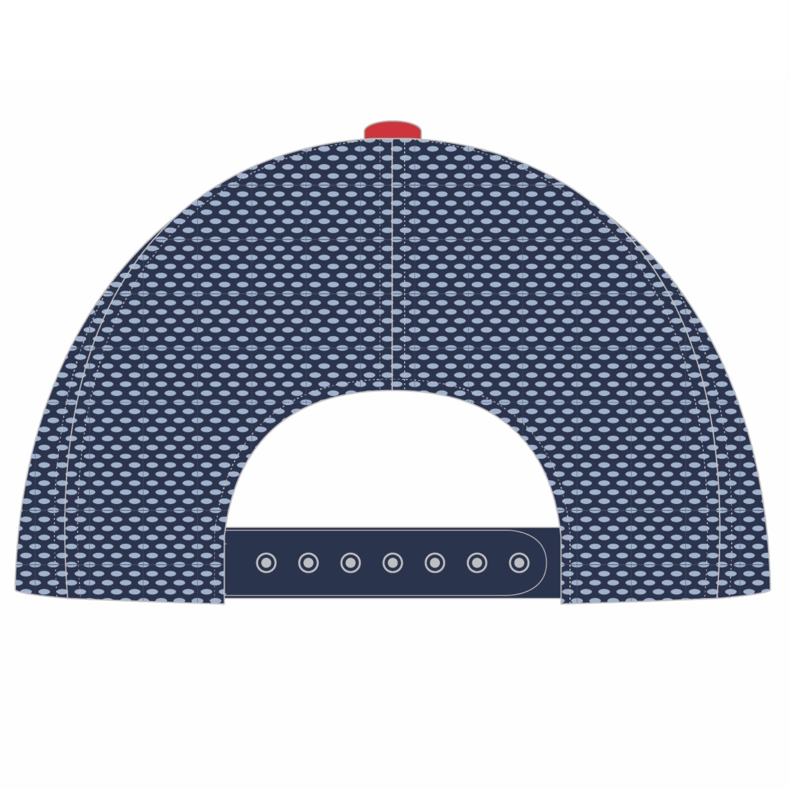 CHI TRI Trucker -Striped Tech- Skyline