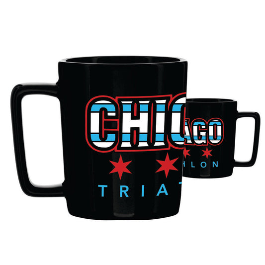 CHI TRI Mug -Black- Logo