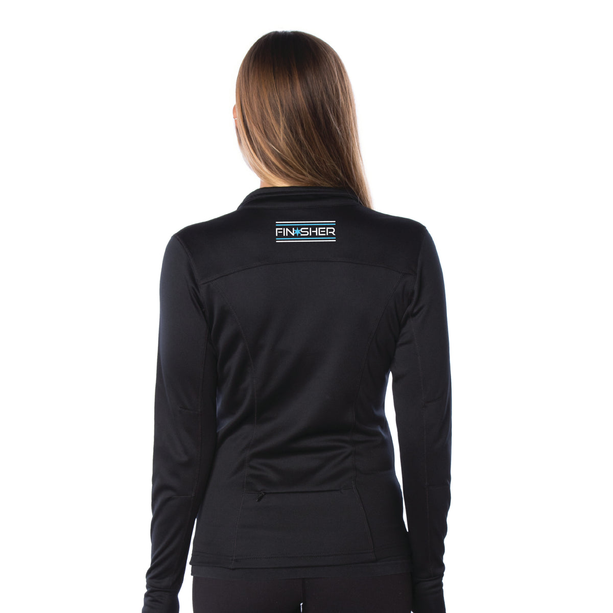 CT Women's Tech Fleece Jacket -Black- 2026 Finisher Embr.