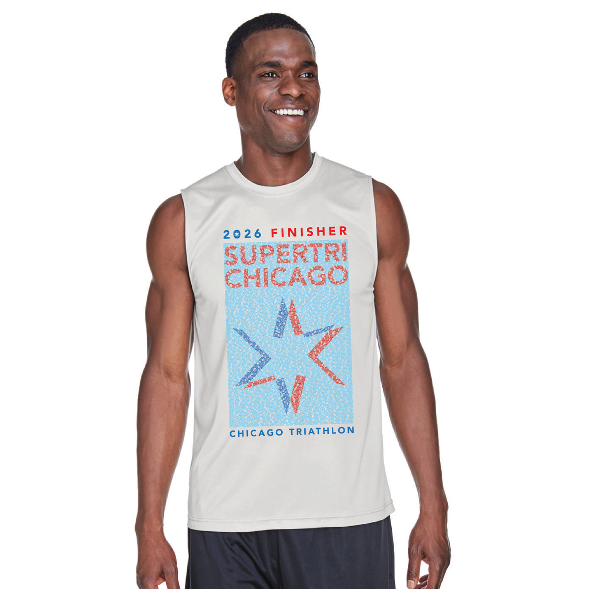 CT Men's Tech Sleeveless Tank -Silver- 2026 Finisher