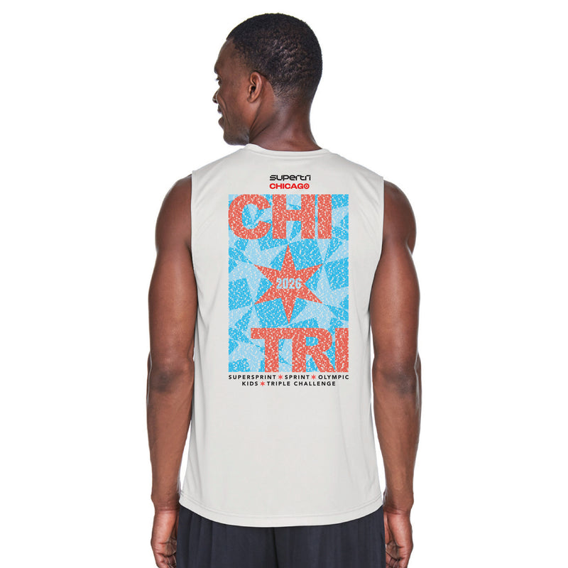 CT Men's Tech Sleeveless Tank -Silver- 2026 Finisher