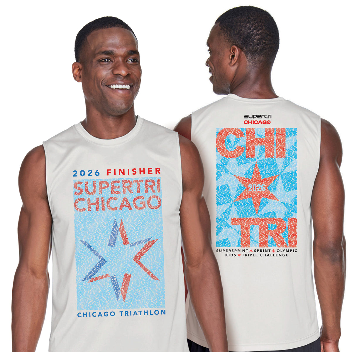 CT Men's Tech Sleeveless Tank -Silver- 2026 Finisher