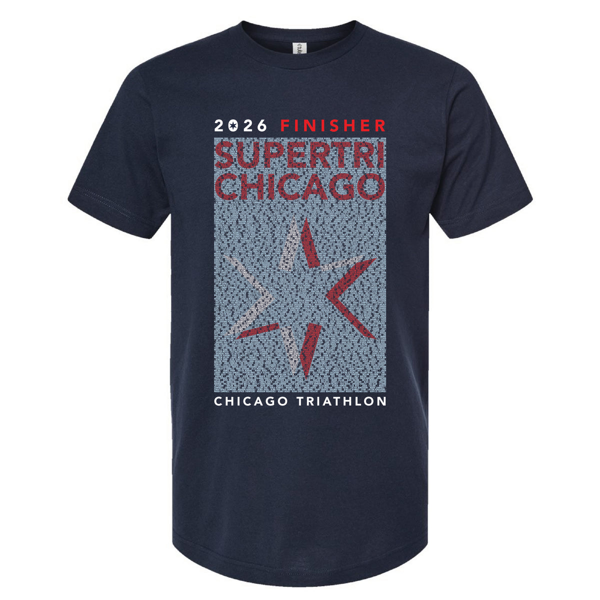 CT Adult USA Cotton Tee -Navy- 2026 Finisher