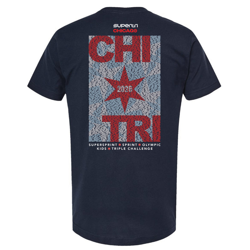 CT Adult USA Cotton Tee -Navy- 2026 Finisher