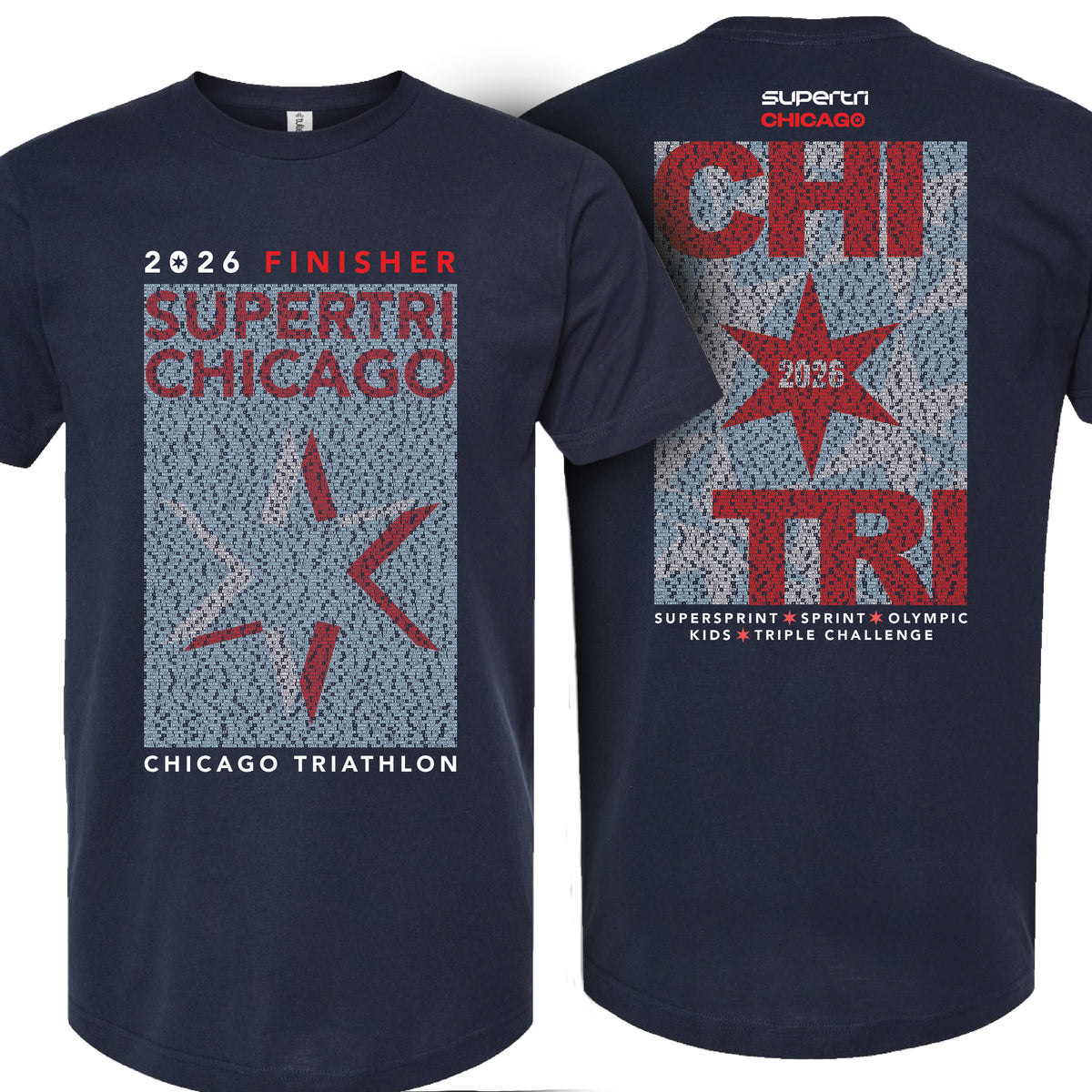 CT Adult USA Cotton Tee -Navy- 2026 Finisher