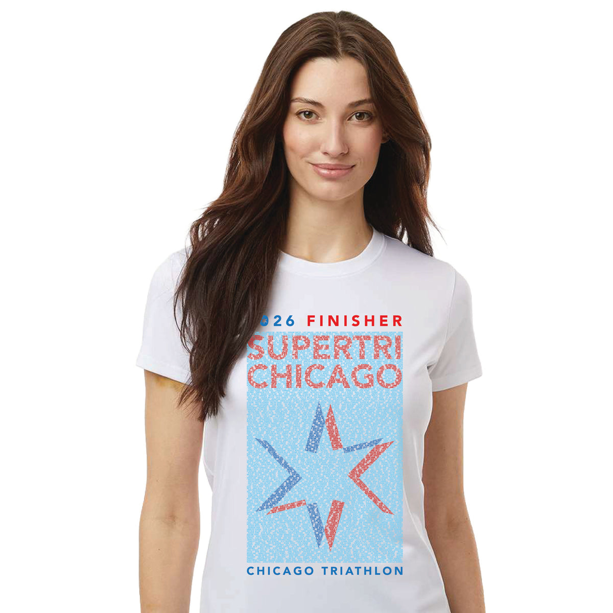 CT Women's Tech Tee -White- 2026 Finisher