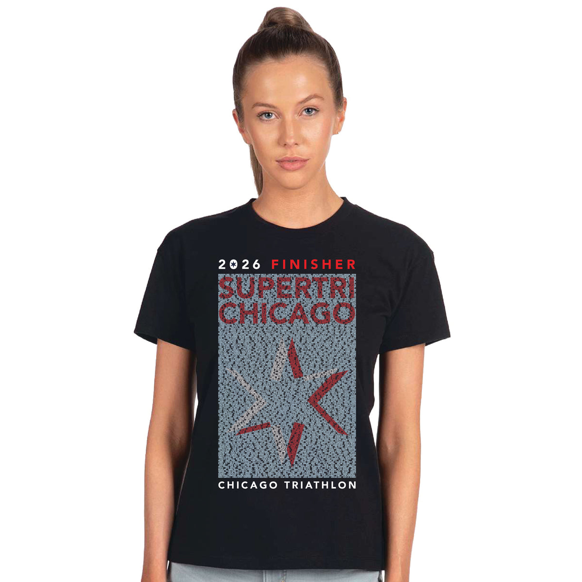 CT Women's Fashion Relaxed Tee -Black- 2026 Finisher