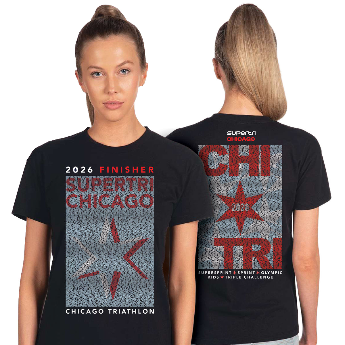 CT Women's Fashion Relaxed Tee -Black- 2026 Finisher
