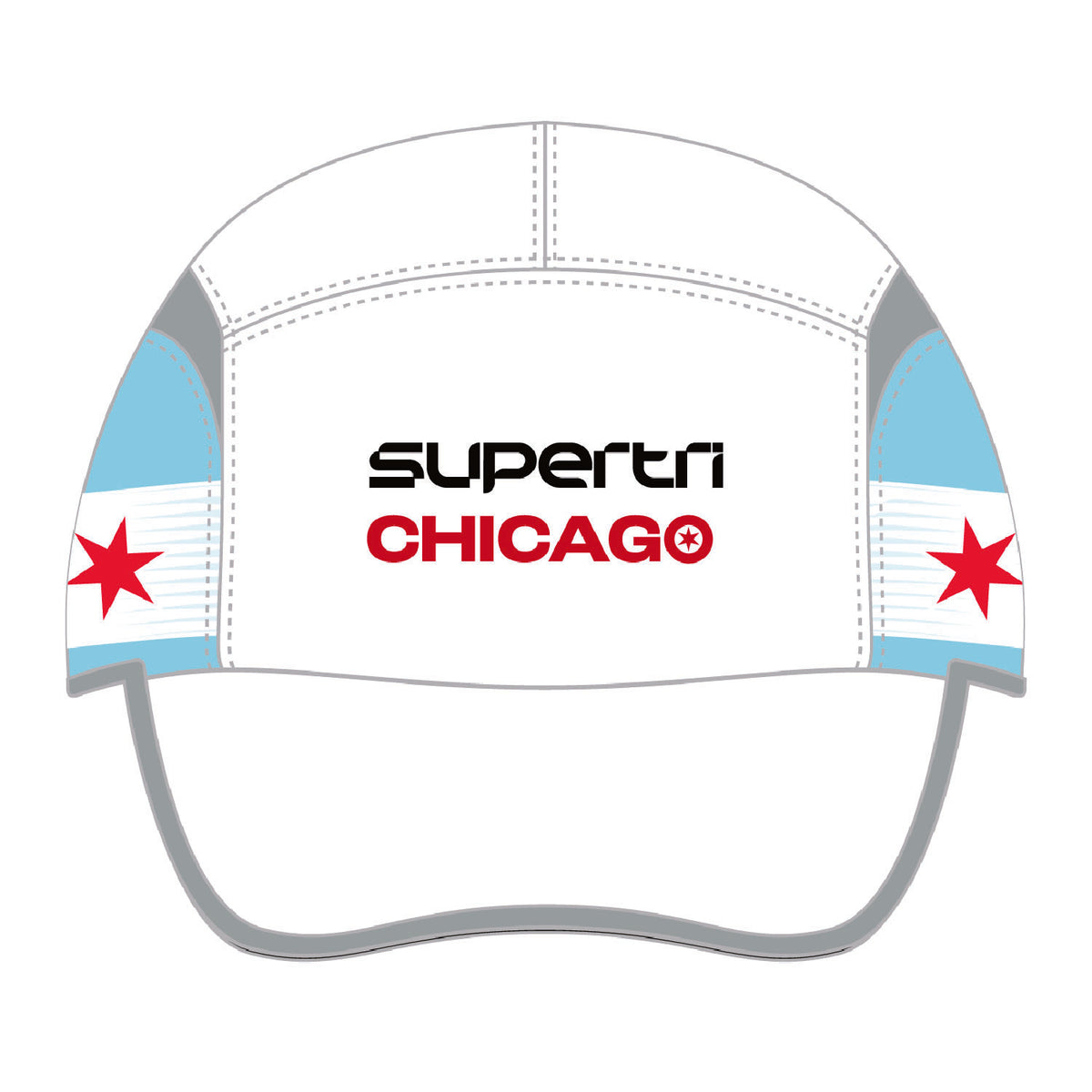 CT Cap -White Tech- Flag
