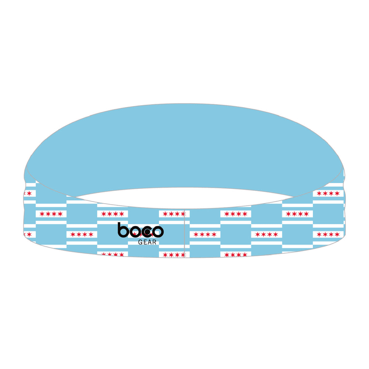 CT Headband -Blue- Logo
