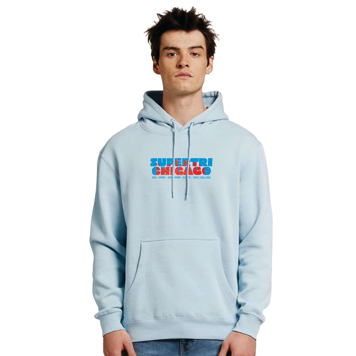 CT Adult Fleece Hoody -Blue Mist- Course