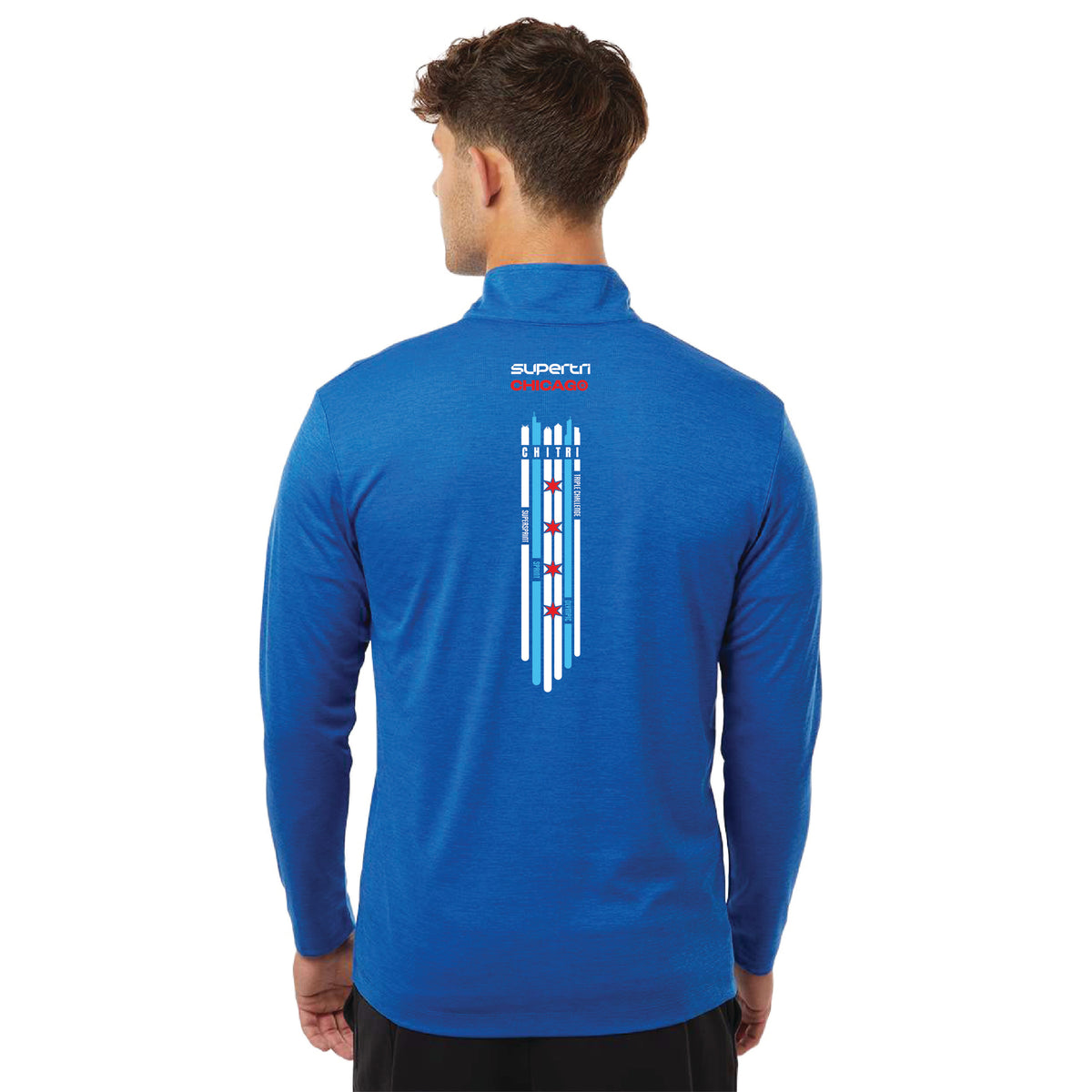 CT Men's Tech 1/4 Zip -Royal Melange- LCP