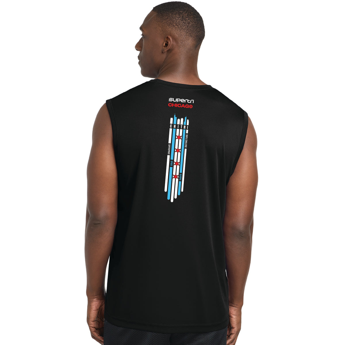 CT Men's Tech Sleeveless Tank -Black- LCP