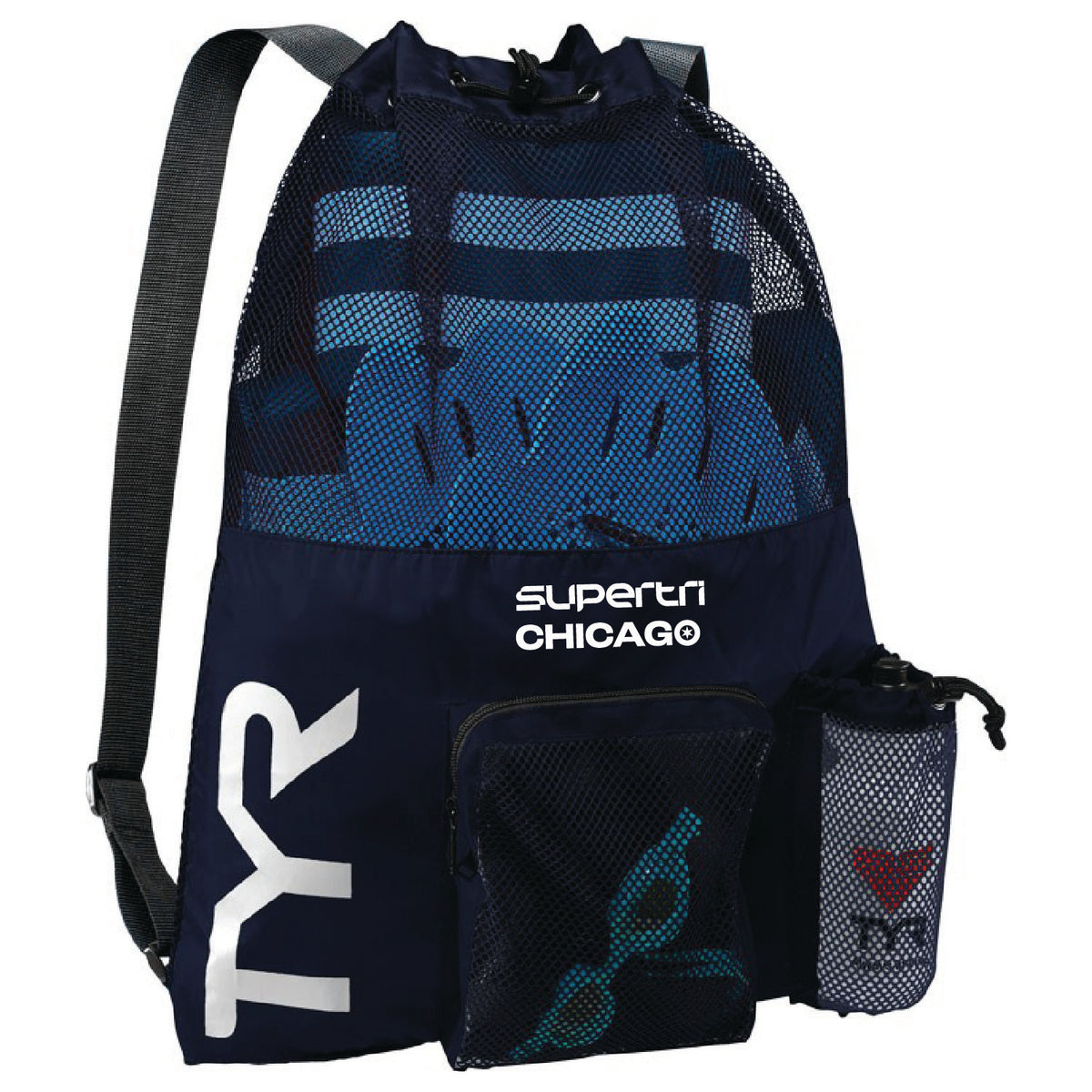 CHI TRI Competition Backpack -Navy- Logo