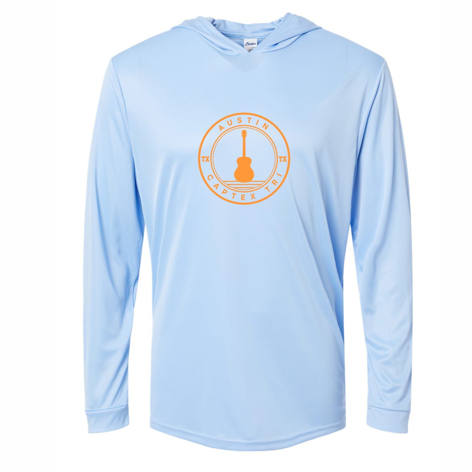 Captex Adult LS Tech Sun Hoody -Blue Mist- 2025 Names