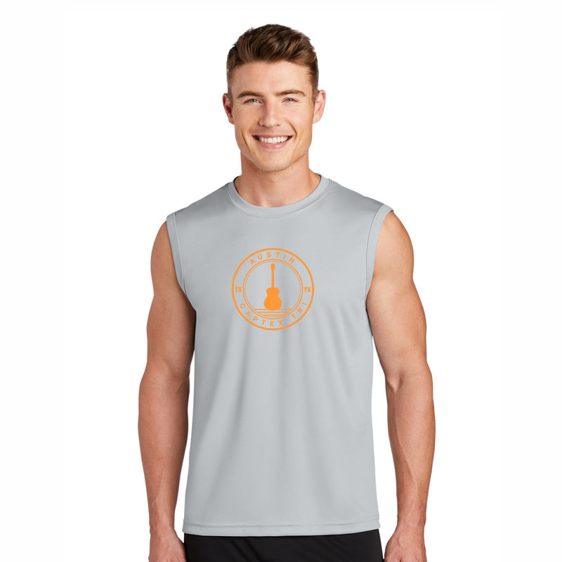 Captex Men's Muscle Tech Tank -Silver- 2025 Names
