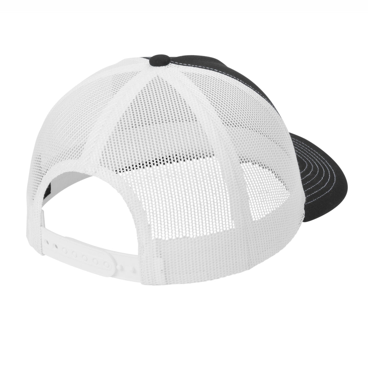 Captex Trucker -Black/White 5-Panel- Logo