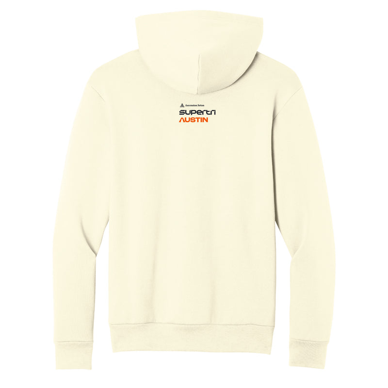 Austin Adult Fleece Hoody -Ivory- State