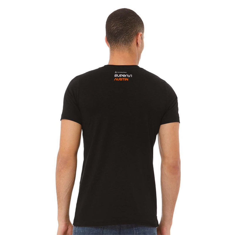 Austin Adult Fashion Tee -Black Heather- State