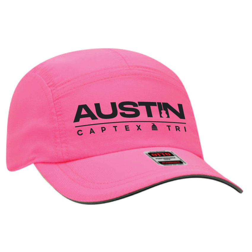 Captex Pink Tech Cap - Logo