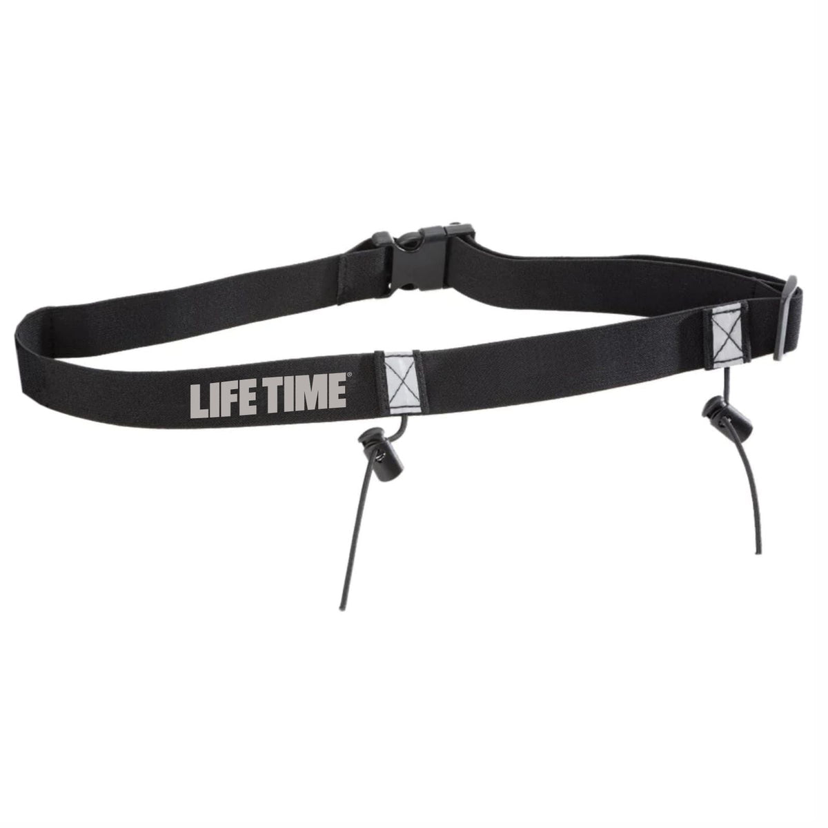 Race Belt with Lace Locks - Black