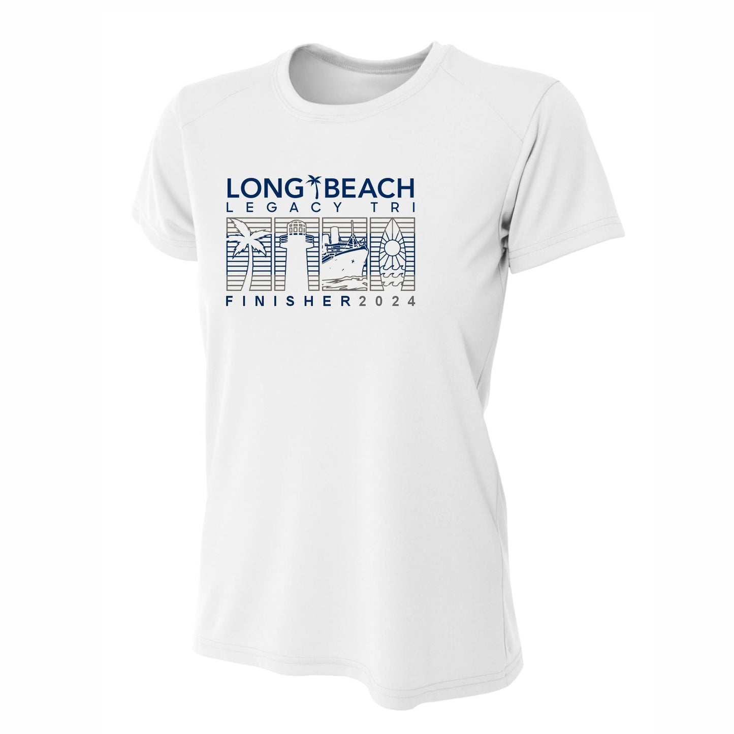 LBLT Women's Tech UPF44+ Tee -White- 2024 Names