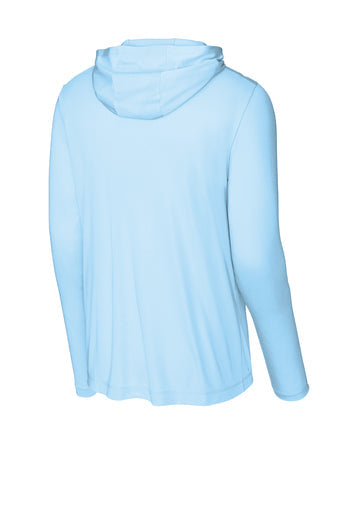 LBLT UPF50 Tech LS Sun Hoody -Light Blue- Palm