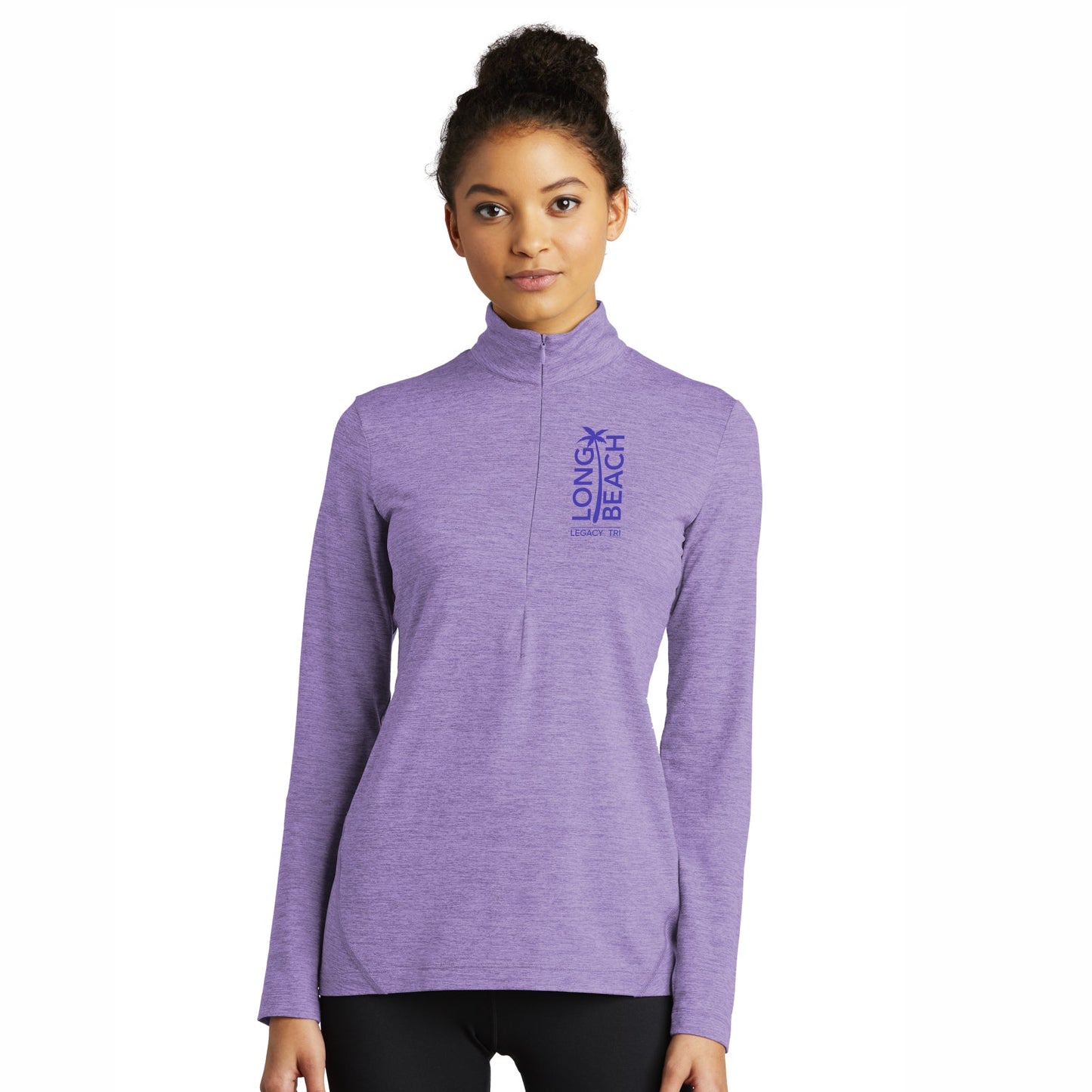 LBLT Women's Stretch 1/2 Zip -Hyacinth- LCP